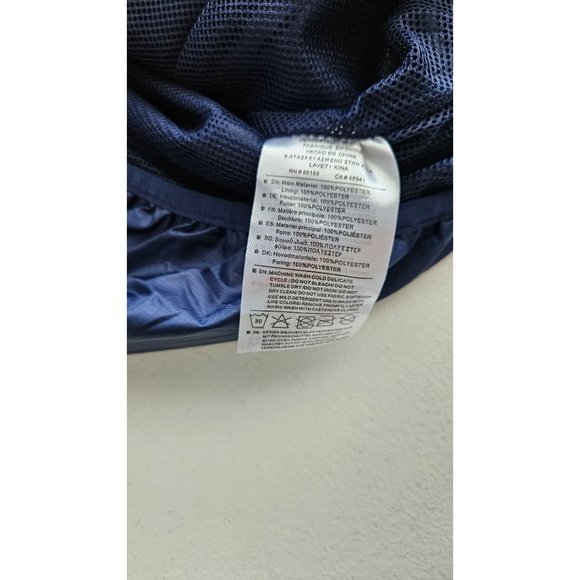 Capelli Sports Basics All Weather Jacket Small Navy Marin FC Embroidered NWT - Picture 7 of 7